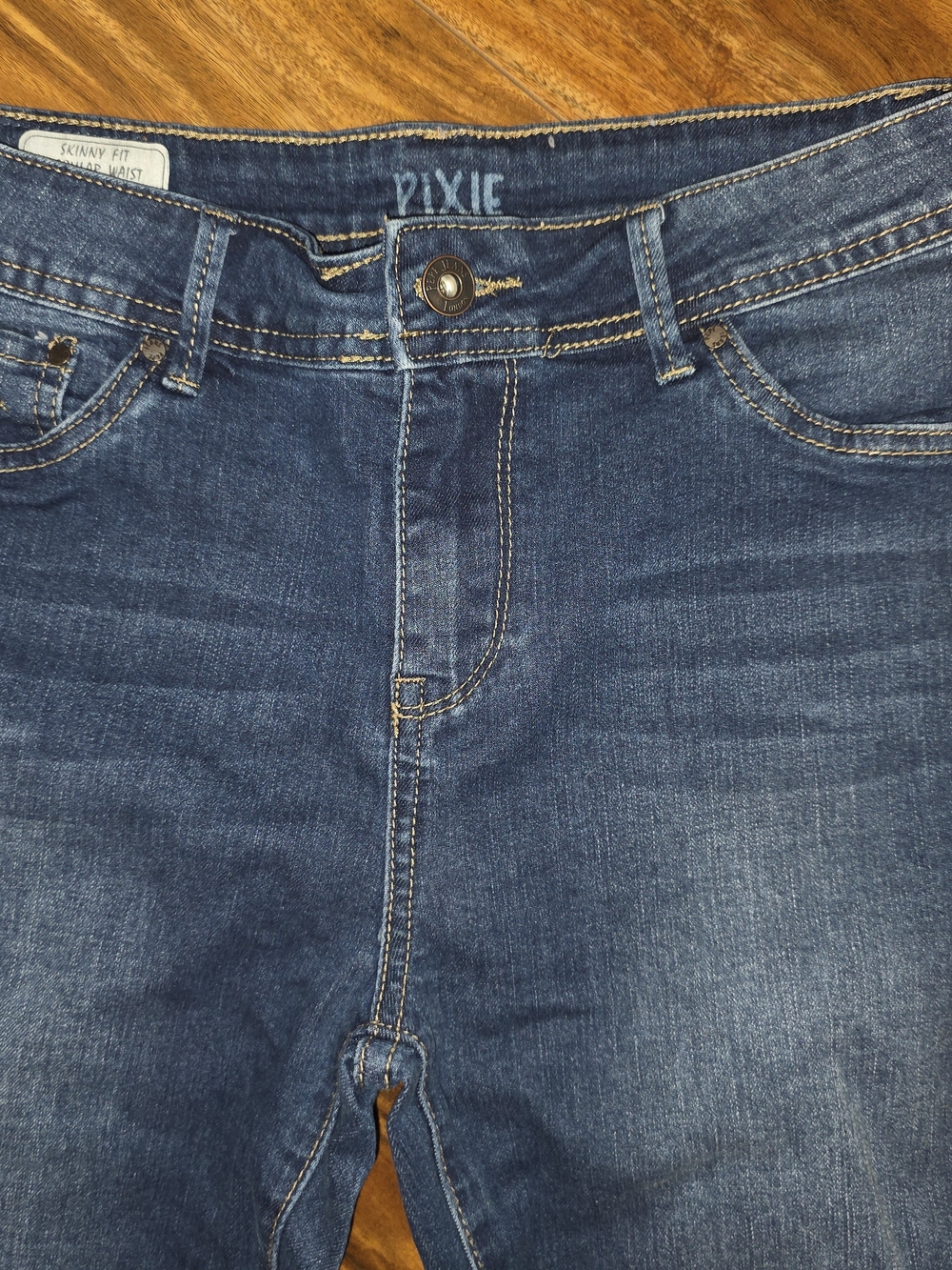 Pepe Jeans Pixie London Vintage (2010) Med Wash Denim Jeans Size 32